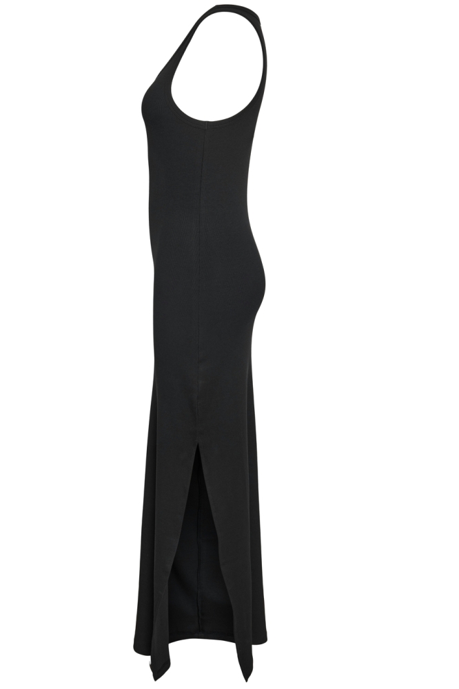 NMJUDY S/L MAXI DRESS JRS 27033979 BLACK/WHITE EMBR